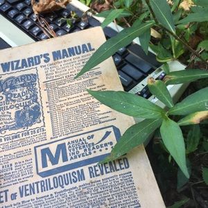 Vintage letter writing book ($9)